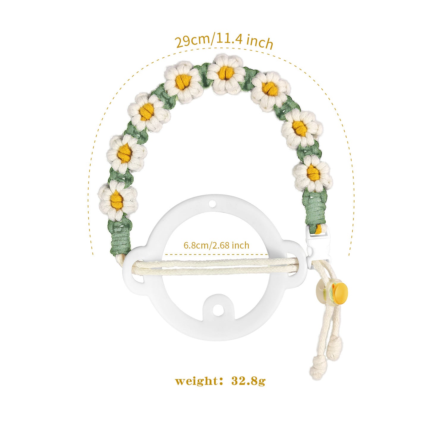 Wholesale Flower Daisy Sports Band Premium Silicone Ring Cup Sleeve Cup Accessories